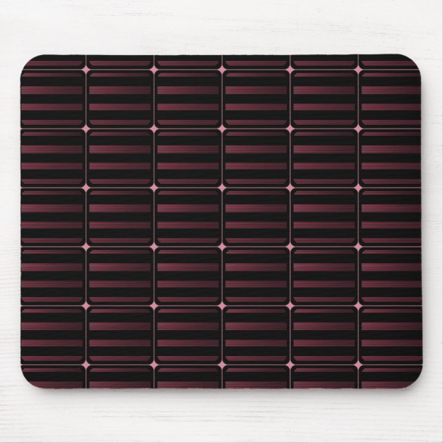Mousepad Blocos Retro, Blocos, Burgundy (Frente)