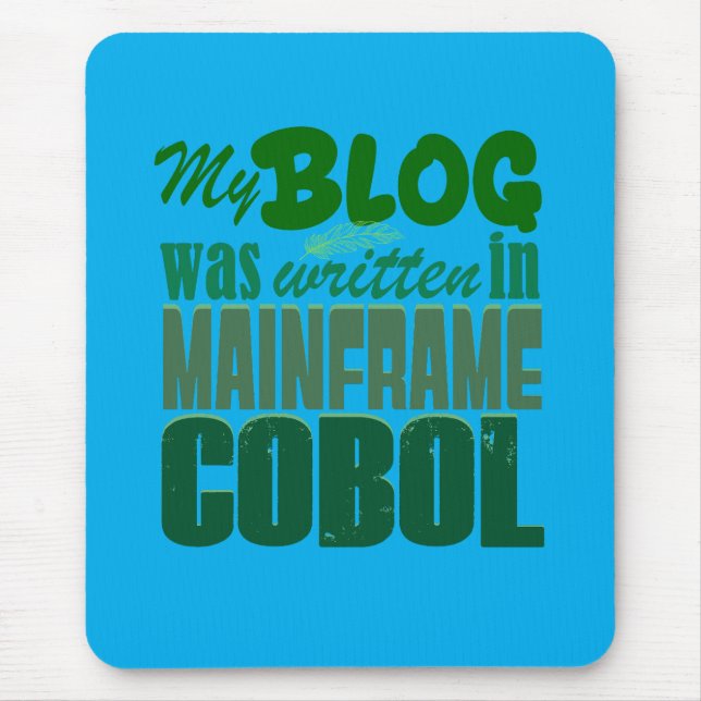 Mousepad Blog Foi Codificado em COBOL – Desenvolvimento de  (Frente)