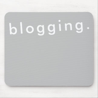Mousepad Blogger Bold Simple Modern