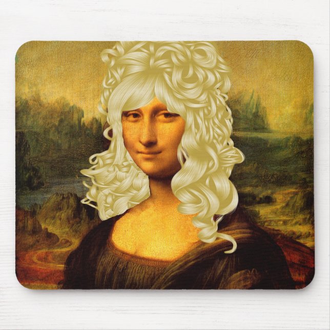 Mousepad Blonde Mona Lisa (Frente)