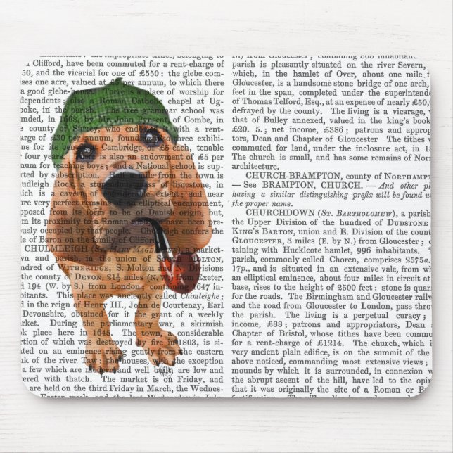 Mousepad Bloodhound Sherlock Holmes 2 (Frente)