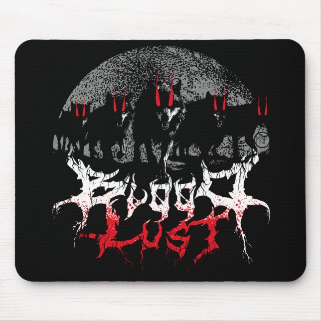 Mousepad Bloodlust Wolf Pack (Frente)