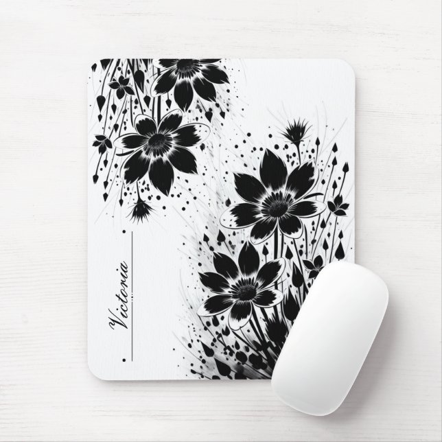 Mousepad Bloom com tinta (Com mouse)