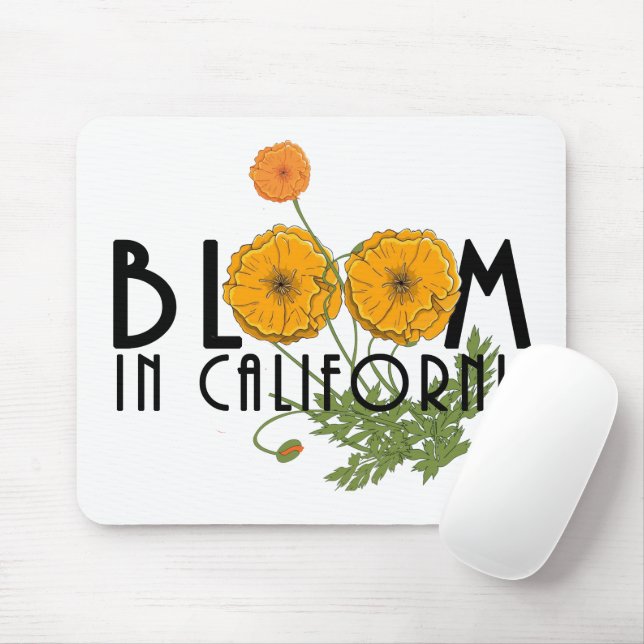 Mousepad BLOOM Na Califórnia (Com mouse)