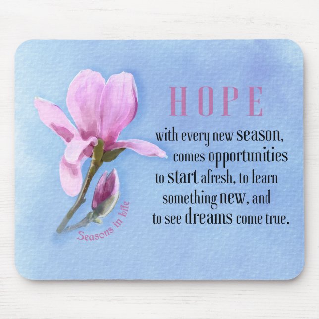 Mousepad Blooming Hope (Frente)