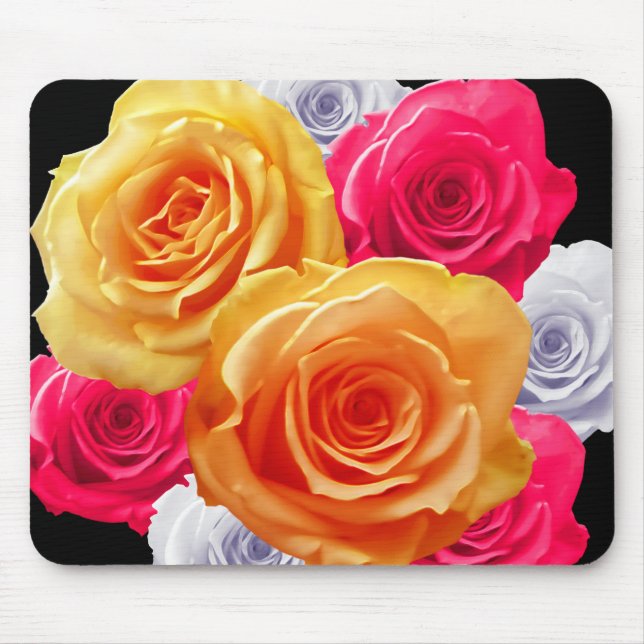 Mousepad Blooming Rosa Motif (Frente)