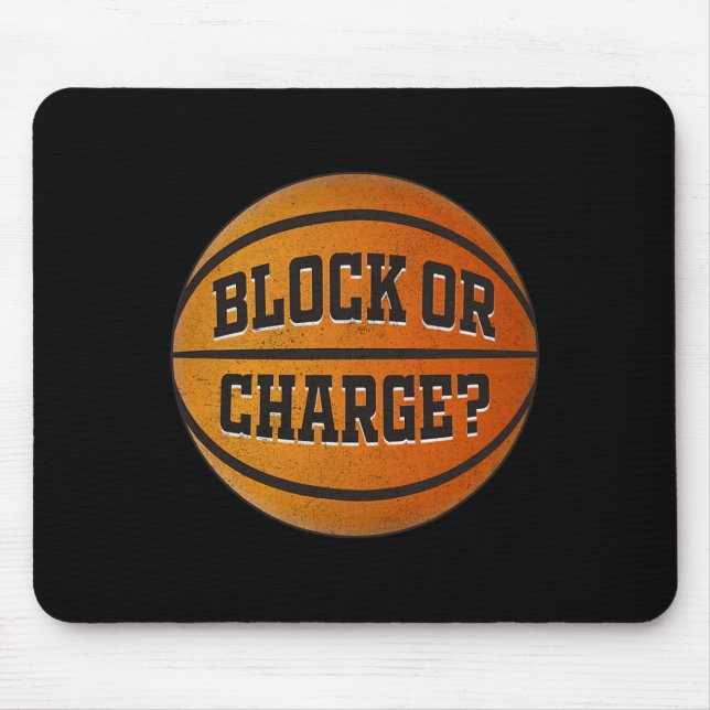 Mousepad Bloquear ou cobrar citação engraçada de meme de ca (Frente)