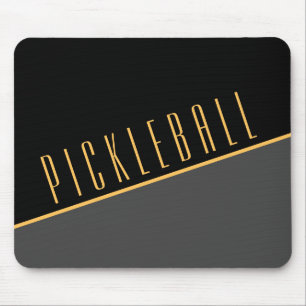 Mousepad Bloqueio de Cor da Cinza Negra Diagonal Moderna Pi