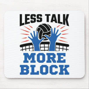 Mousepad Bloqueio de Voleibol Menos Bloco