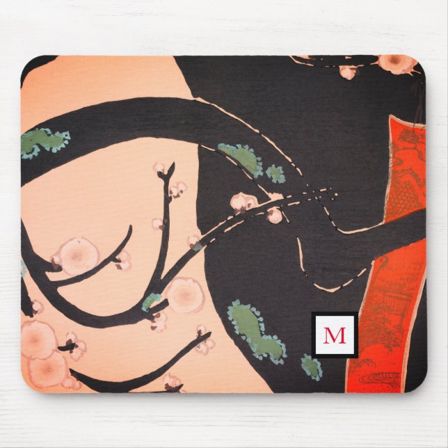 MOUSEPAD BLOSSOM DE ARMADILHA DO PAD DO MOUSE JAPONÊS INICI (Frente)