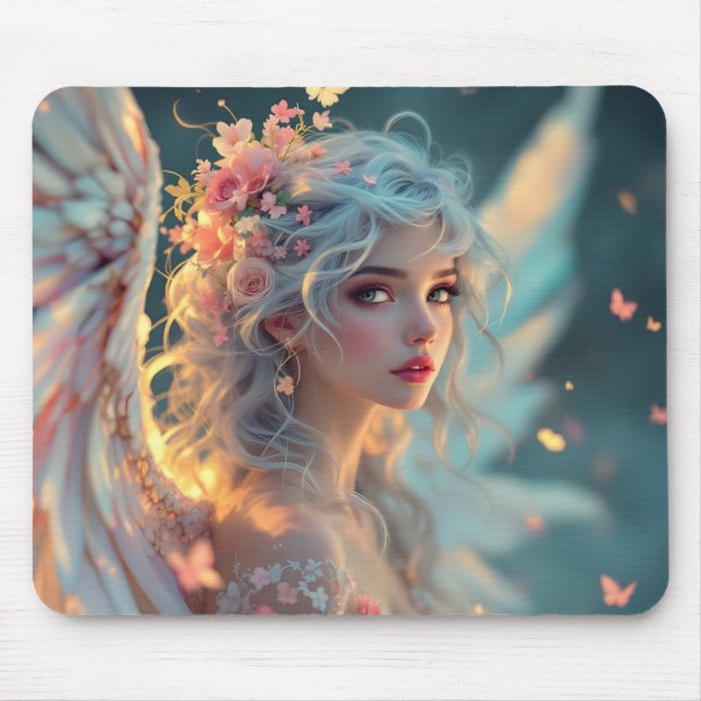 Mousepad Blossom Seraph - Anjo da Primavera Grace (Frente)