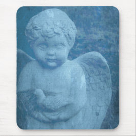 Mousepad Blue Angel Digital Art
