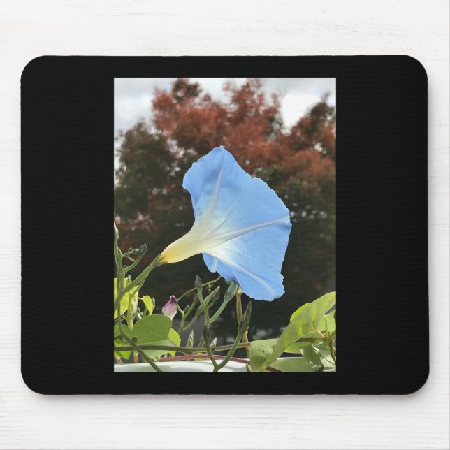 Mousepad Blue Autumn Morning Glory (Frente)
