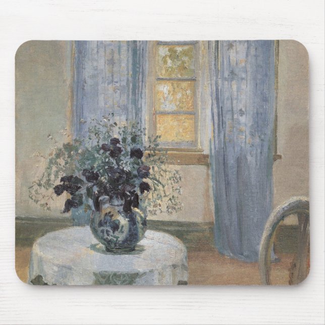 Mousepad Blue Clematis no estúdio do artista, Anna Ancher (Frente)