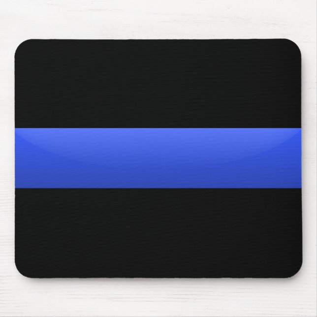 Mousepad Blue Line fino embandeira (Frente)