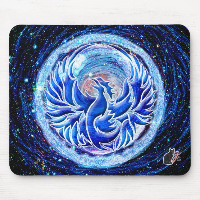 Mousepad Blue Phoenix (Frente)