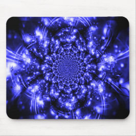Mousepad Blue Sparkling Lights