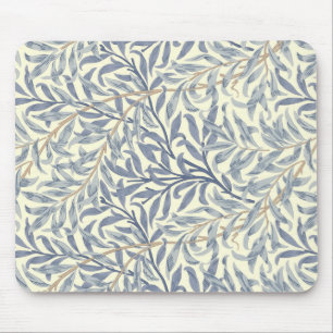 Mousepad Blue Willow Bough (por William Morris)
