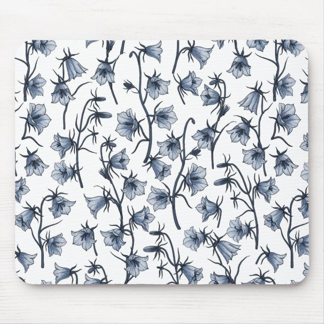 Mousepad Bluebells, Harebeldes, Flores (Frente)