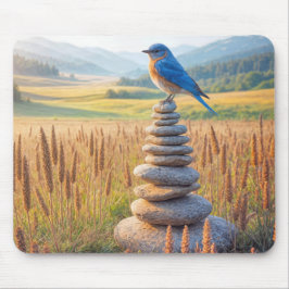 Mousepad Bluebird No Campo Cairn