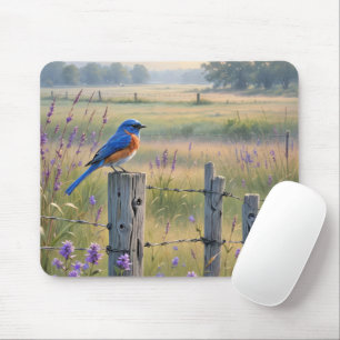 Mousepad Bluebird no Posto de cerca do país