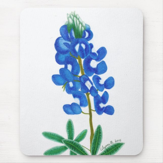 Mousepad Bluebonnet Estrela Solitária (Frente)