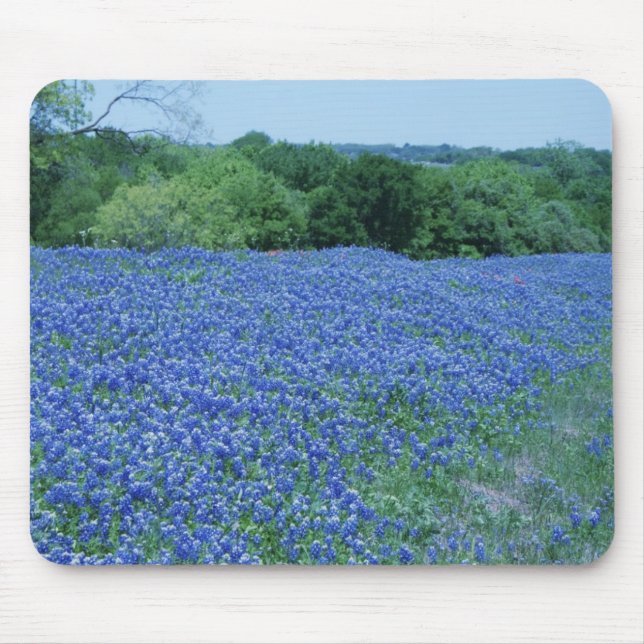 Mousepad Bluebonnets de Texas (Frente)