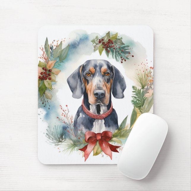 Mousepad Bluetick Coonhound Fúria Festiva Pup (Com mouse)