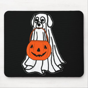 Mousepad Blusa Feminina de V-Neck Fantasma de Cachorro de H