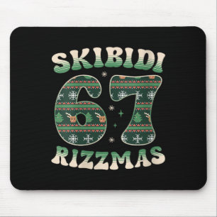 Mousepad Blusas Femininas Skibidi Rizzmas 67 Seis Sete Meme