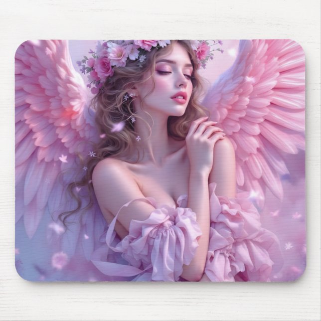 Mousepad Blush of Heaven: O Anjo do Céu Petal (Frente)