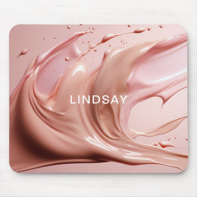 Mousepad Blush Pink Beauty  (Frente)