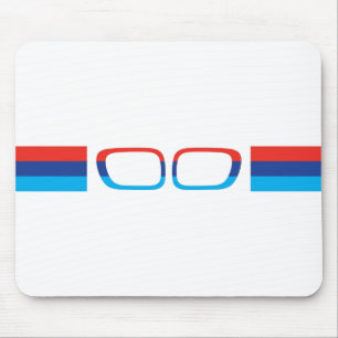 Mousepad BMW M faixas horizontais e rins