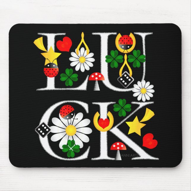 Mousepad Boa Sorte (Frente)