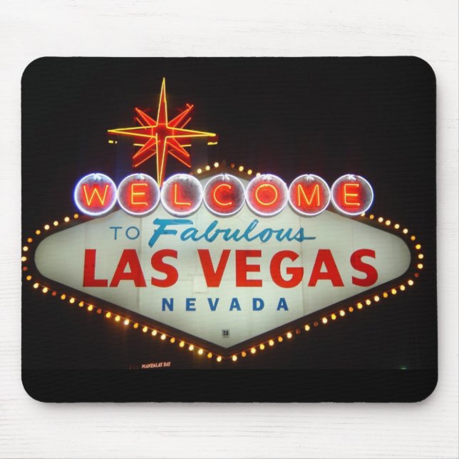 Mousepad Boa vinda a Las Vegas (Frente)