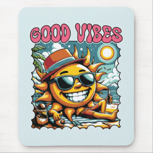 Mousepad Boas Víblias - Sol - Verão Retroativo