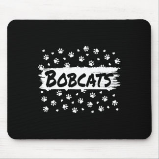 Mousepad Bobcats Mascote Espírito Escolar Homens Mulheres L