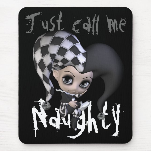 Mousepad Bobo da corte pequeno triste (Frente)