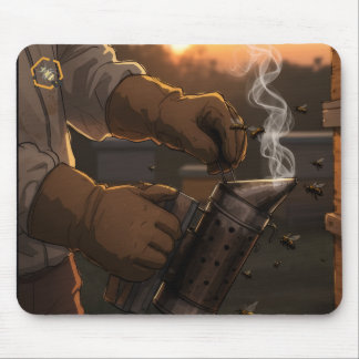 Mousepad Bob's Bees Muismat The Smoker