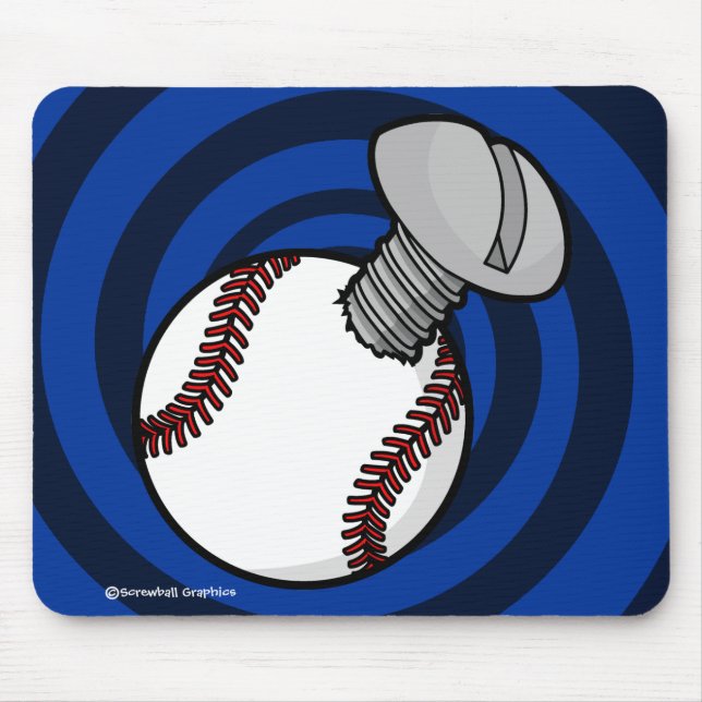 Mousepad Boca de Espelho (Espiral Azul BG) (Frente)