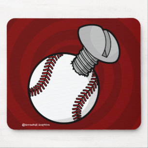 Mousepad Boca de Espelho (Spiral Red BG)