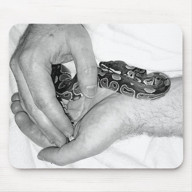 Mousepad Boca de Mouser! Baby Nova Morph BP em mãos (Frente)