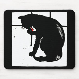 Mousepad Boca-Gata Preta-De-Corte Vitoriana