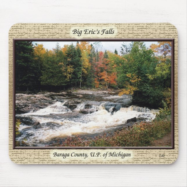 Mousepad Boca-voz do Big Eric Falls (Frente)