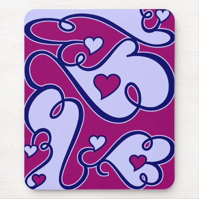 Mousepad Boca-voz do Whimsical Hearts (Frente)