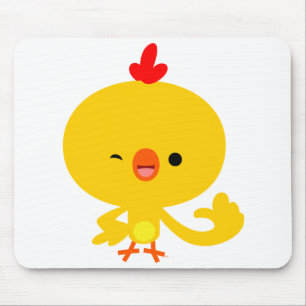Mousepad Bocado de Galinha Legal e Bonito