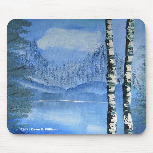 Mousepad Bocal da Árvore Birch (Frente)