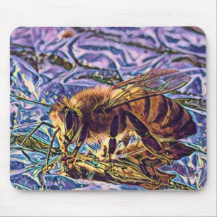 Mousepad Bocal de abelhas do Trabalhador