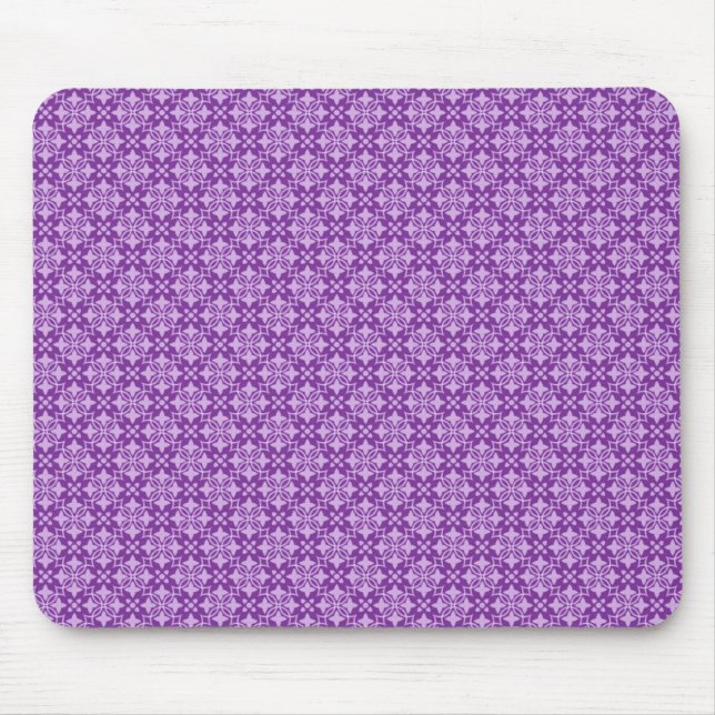Mousepad Bocal de Bocal Chic com Lavanda adorável (Frente)
