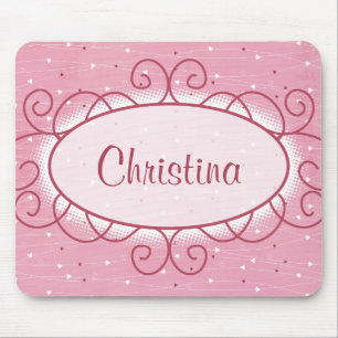 Mousepad Bocal de Corações e Amor